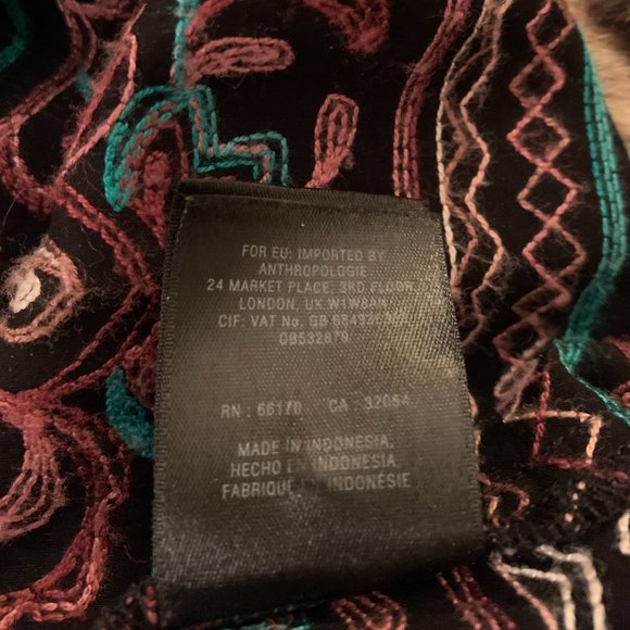 Anthro/Floreat Avery Embroidered Dress Sz S EUC - Picture 8 of 13